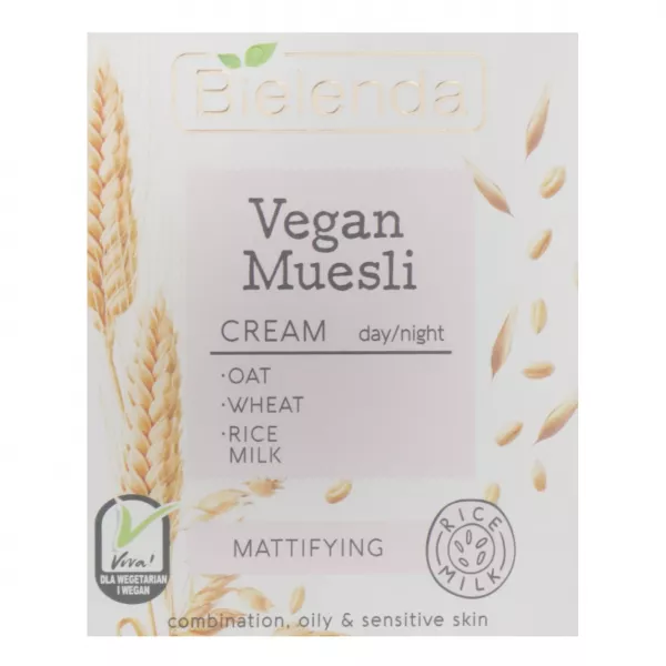 Bielenda Vegan Muesli Mattifying Day Night Cream ���������� ���� ��� ���� ��� ������, ��������������� � �������������� ����