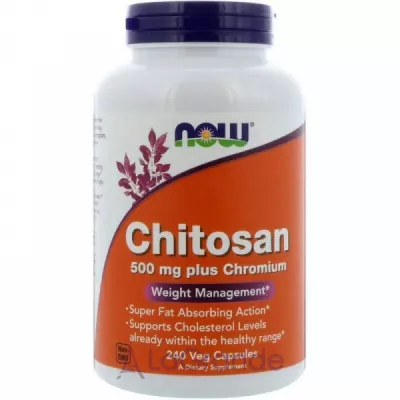 Now Foods Chitosan 500 mg Plus Chromium     