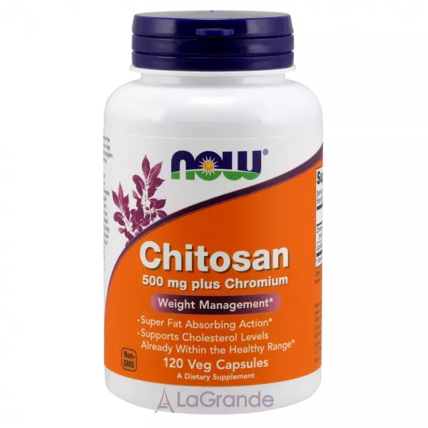 Now Foods Chitosan 500 mg Plus Chromium ճ����� �� ���� ��� ���������