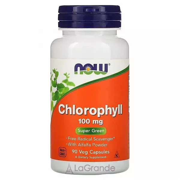 Now Foods Chlorophyll 100 mg ��������, 100 ��