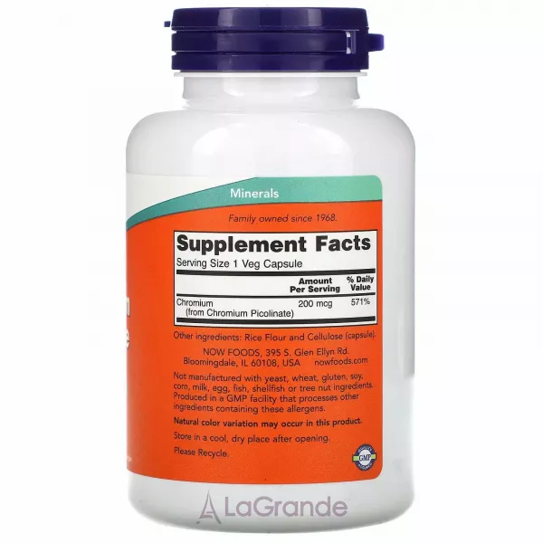 Now Foods Chromium Picolinate 200 mcg ������� 
