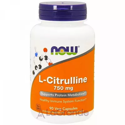 Now Foods L-Citrulline 750 mg  