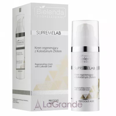 Bielenda Professional SupremeLab Precious Age Regenerating Cream With Colloidal Gold ³      