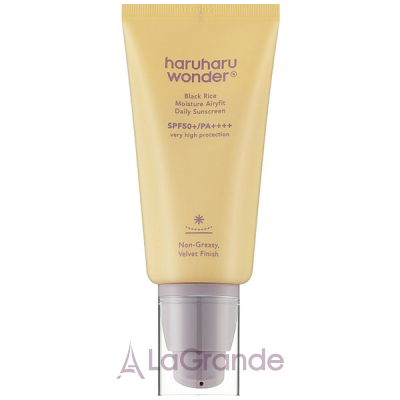 Haruharu Wonder Black Rice Moisture Airyfit Sunscreen SPF50+ PA++++         