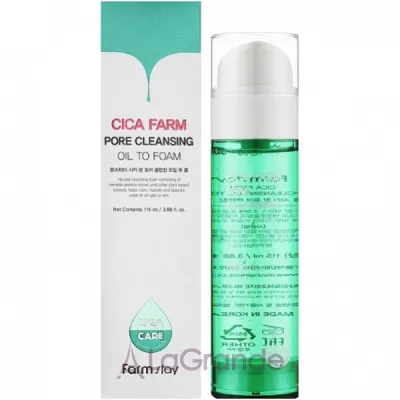 FarmStay Cica Farm Pore Cleansing Oil To Foam ó -      