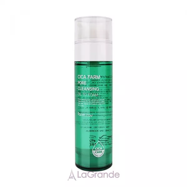 FarmStay Cica Farm Pore Cleansing Oil To Foam ������������ �����-����� ��� �������� � ���������� �������� ���������
