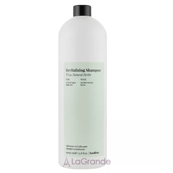 Farmavita Back Bar No4 Revitalizing Shampoo Natural Herbs ������� 