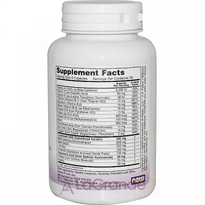 Now Foods Clinically Advanced Hair, Skin & Nails   ,   