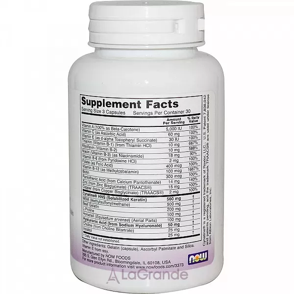 Now Foods Clinically Advanced Hair, Skin & Nails �������� ��� ����, ����� � ������
