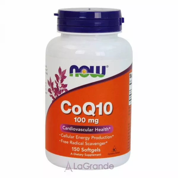 Now Foods CoQ10 100 mg ������� Q10, 100 ��