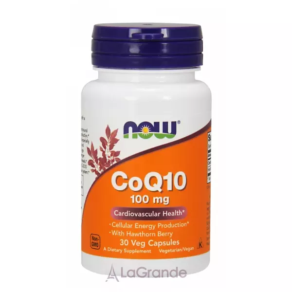Now Foods CoQ10 100 mg ������� Q10, 100 ��, � ������� ����������