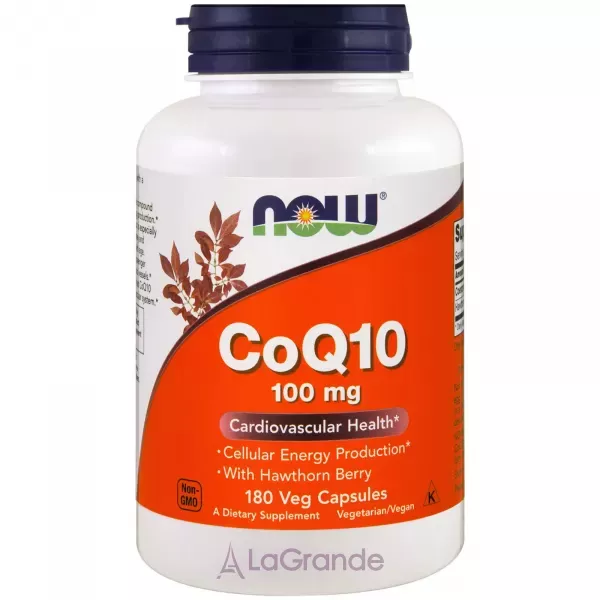 Now Foods CoQ10 100 mg ������� Q10, 100 ��, � ������� ����������
