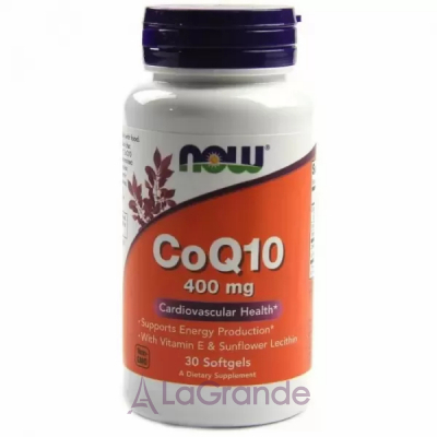 Now Foods CoQ10 400 mg  Q10, 400 