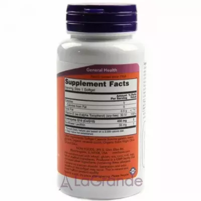 Now Foods CoQ10 400 mg  Q10, 400 