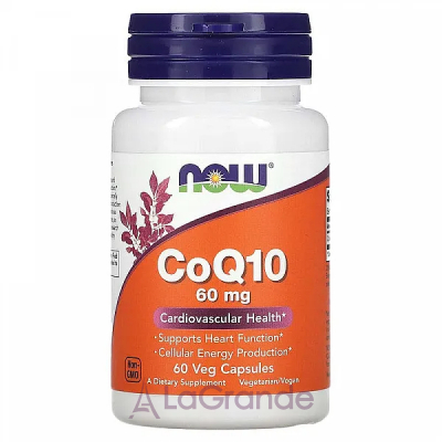 Now Foods CoQ10 60 mg  Q10, 60 