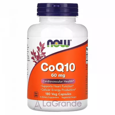 Now Foods CoQ10 60 mg  Q10, 60 