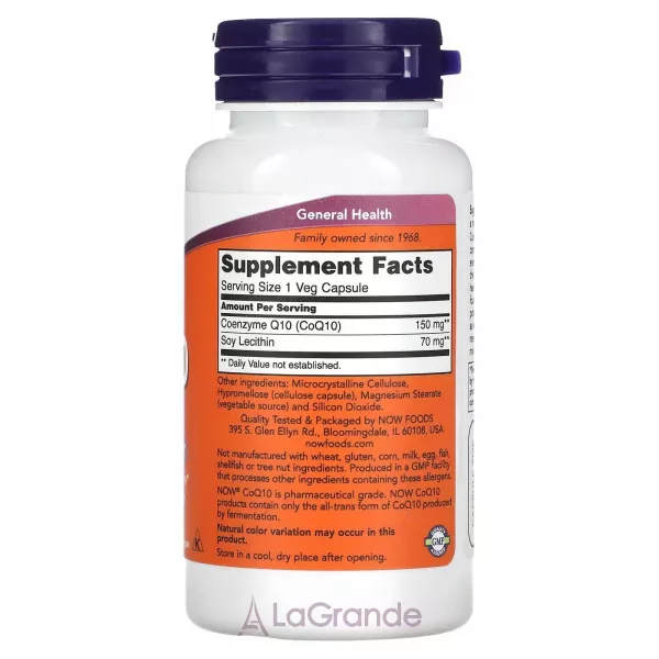 Now Foods CoQ10 150 mg ������� Q10, 150 ��
