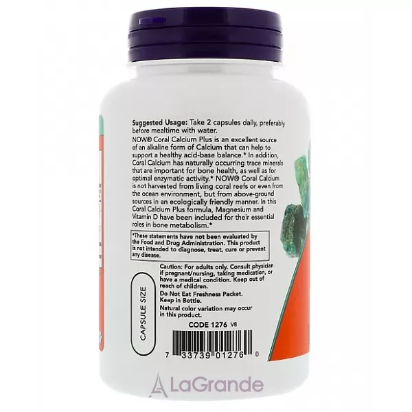 Now Foods Coral Calcium Plus ��������� �������