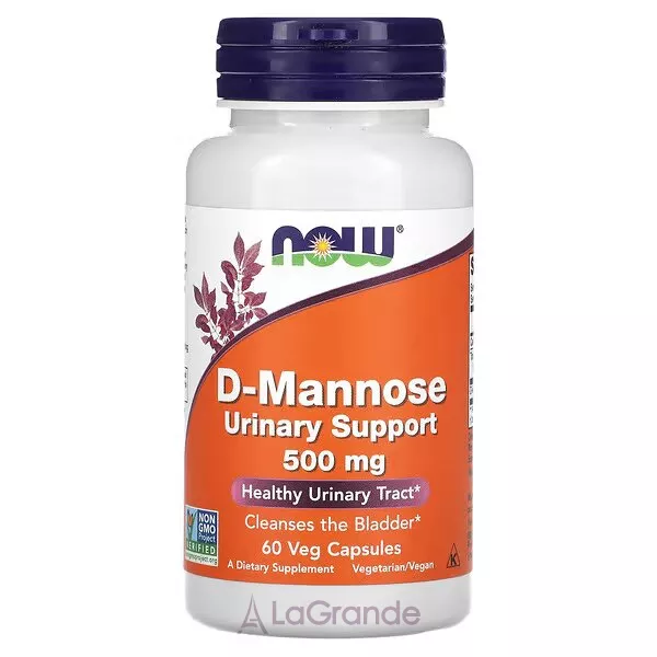 Now Foods D-Mannose 500 mg ĳ������ ������� ��� �������� ������'� ������� ������ 