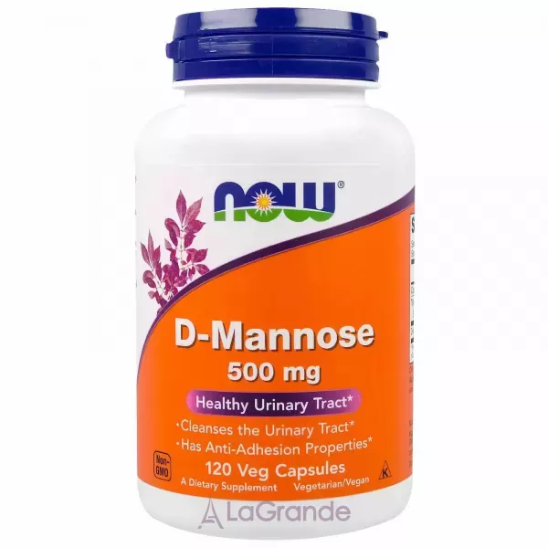Now Foods D-Mannose 500 mg ĳ������ ������� ��� �������� ������'� ������� ������ 