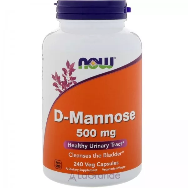 Now Foods D-Mannose 500 mg ĳ������ ������� ��� �������� ������'� ������� ������ 