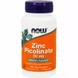 Now Foods Supplements Zinc Picolinate 50mg 30pcs