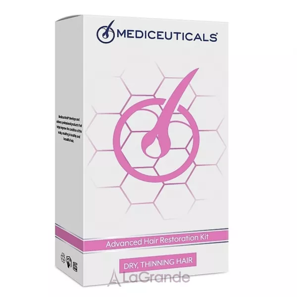 Mediceuticals Advanced Hair Restoration Dry Thinning Hair ����� ��� ����� �� ����� ����� ������ � �������� (shm/250ml + cond/250ml + ser/125ml)