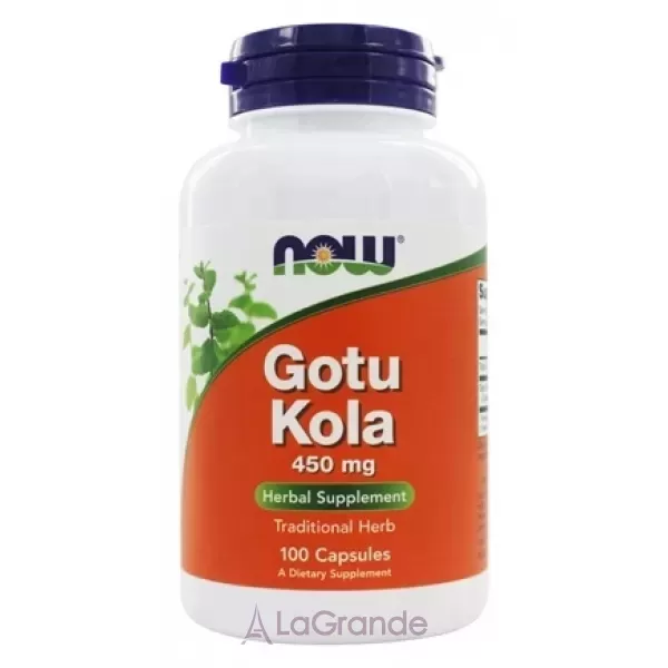 Now Foods Supplements Gotu Kola 450mg ������� ������� ���� ���� ��� ���, ���'��, ���������������