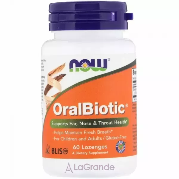 Now Foods Supplements OralBiotic �������� ��� ������'� ���-�������