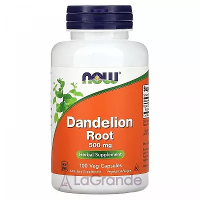 Now Foods Dandelion Root 500 mg  , 500 