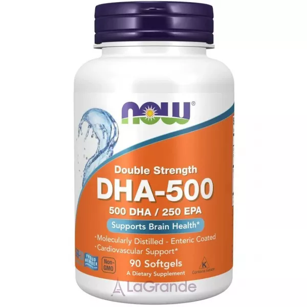 Now Foods DHA-500 ��������������� ������� (���), ������� ����