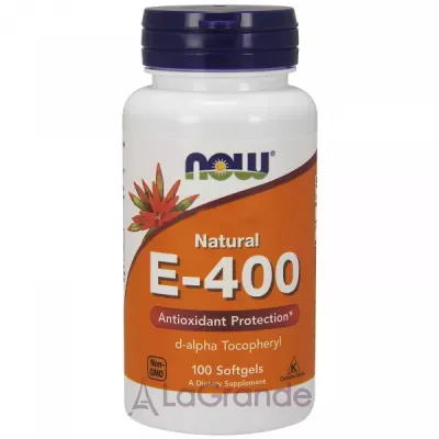 Now Foods Natural E-400  E d--, 400  ( )