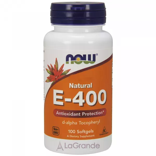 Now Foods Natural E-400 ³���� � d-�����-���������������, 400 �� (��������������� ������)