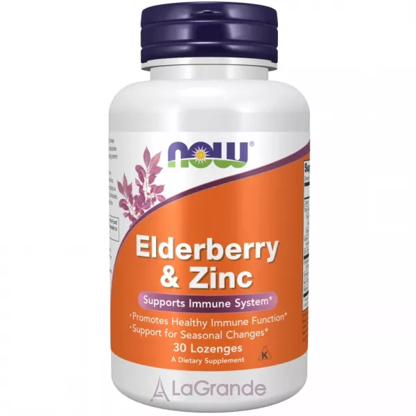 Now Foods Elderberry & Zinc ��������� 