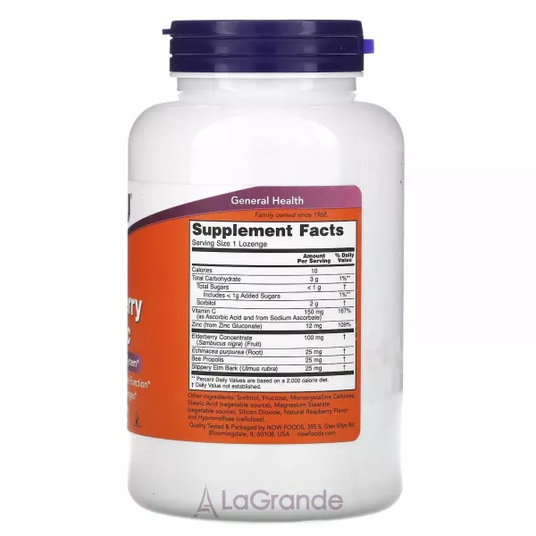 Now Foods Elderberry & Zinc ��������� 