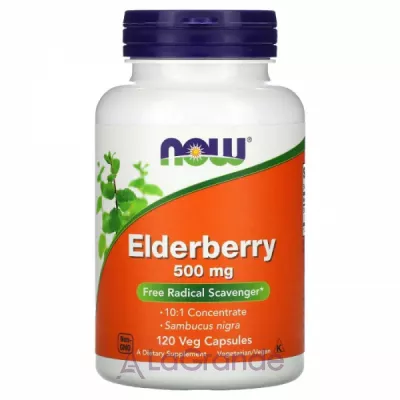 Now Foods Elderberry 500 mg ĳ������ ������� 