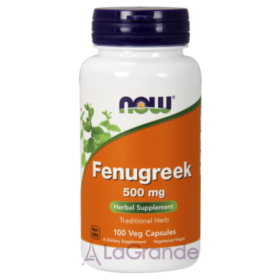 Now Foods Fenugreek 500 mg   