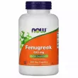 Now Foods Fenugreek 500 mg   