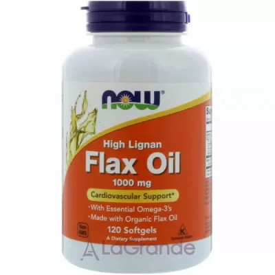 Now Foods Flaxseed Oil 1000 mg  , 1000  ( - )