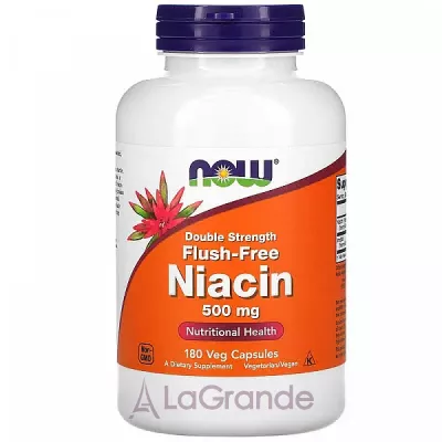 Now Foods Flush-Free Niacin 500 mg ͳ (³ 3),  , 500 