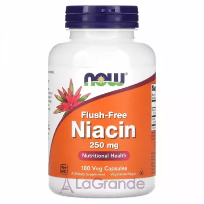 Now Foods Flush-Free Niacin 250 mg  ( 3),  , 250 