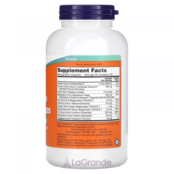 Now Foods Full Spectrum Mineral Caps ��������������� �������
