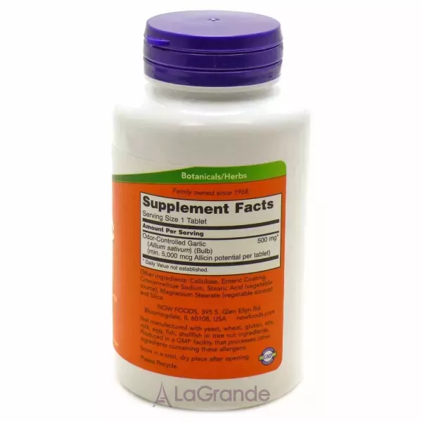 Now Foods Garlic 5000 m�g ĳ������ ������� 