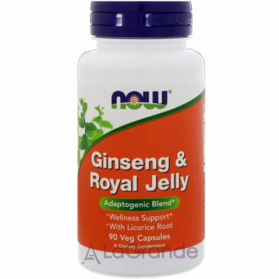 Now Foods Ginseng & Royal Jelly   