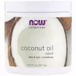 Now Foods Supplements Coconut Oil Natural       