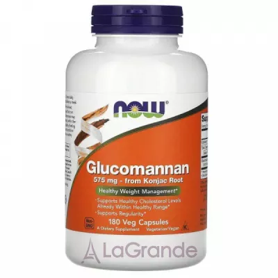 Now Foods Glucomannan 575 mg   