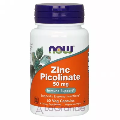 Now Foods Supplements Zinc Picolinate 50mg ϳ     ,   