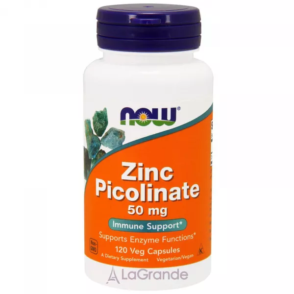 Now Foods Supplements Zinc Picolinate 50mg ϳ������ ����� ��� ������������ ������ ���������, ������� ������� �������