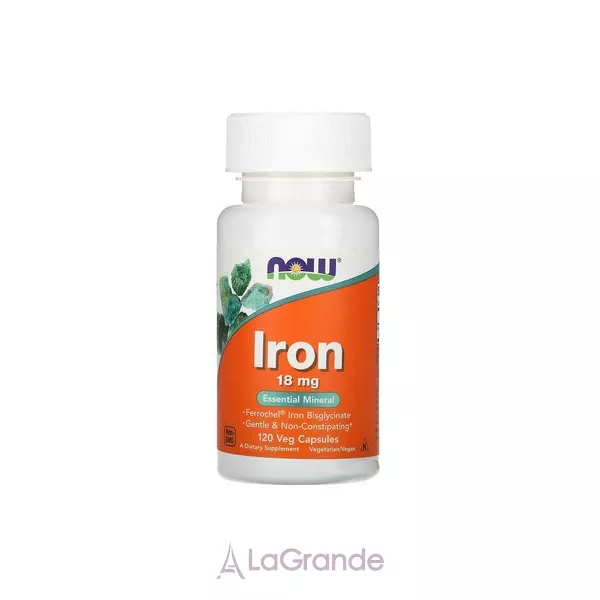 Now Foods Supplements Iron 18mg Ferrochel ��������� ����� ��� ���쳿