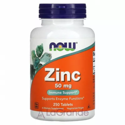 Now Foods Supplements Zinc Gluconate 50 mg    , '  